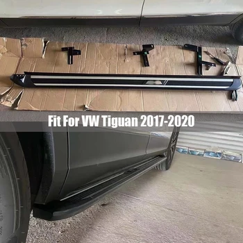 Futó Táblák Oldalon Lépéseket VW Tiguan L 2017-2020 Új, Magas Minőségű 5D Verzió Nerf Rács 1