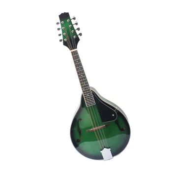 Mandolin Gitár, Akusztikus Elektromos Mandolins Hangszer Fa Őr Testület a Kezdő Felnőttek Zöld 2